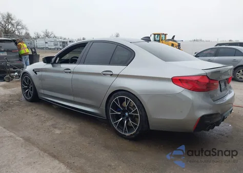 2019 BMW M5 Competition z USA, uszkodzony, nr VIN WBSJF0C54KB285375